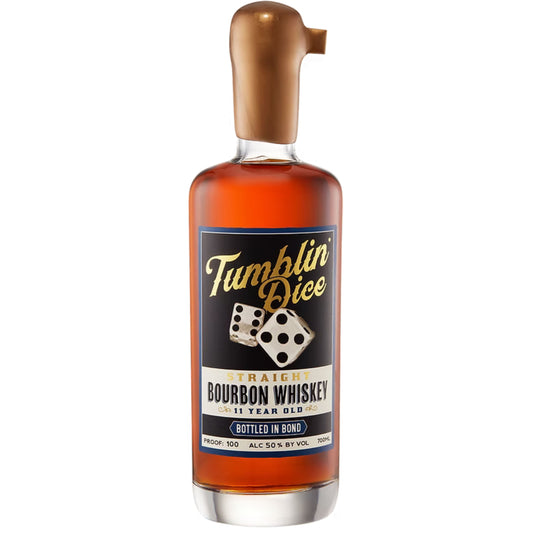 TUMBLIN DICE BOURBON BOTTLE IN BOND KENTUCKY 11YR 700ML