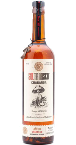 URUAPAN SOL TARASCO RUM CHARANDA ANEJO INFUSED WITH MUSHROOM MEXICO 750ML - Remedy Liquor