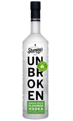 STUMPYS UNBROKEN VODKA GREEN APPLE ILLINOIS 750ML LIQ