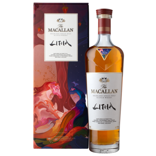 MACALLAN SCOTCH SINGLE MALT LITHA 750ML LIQ