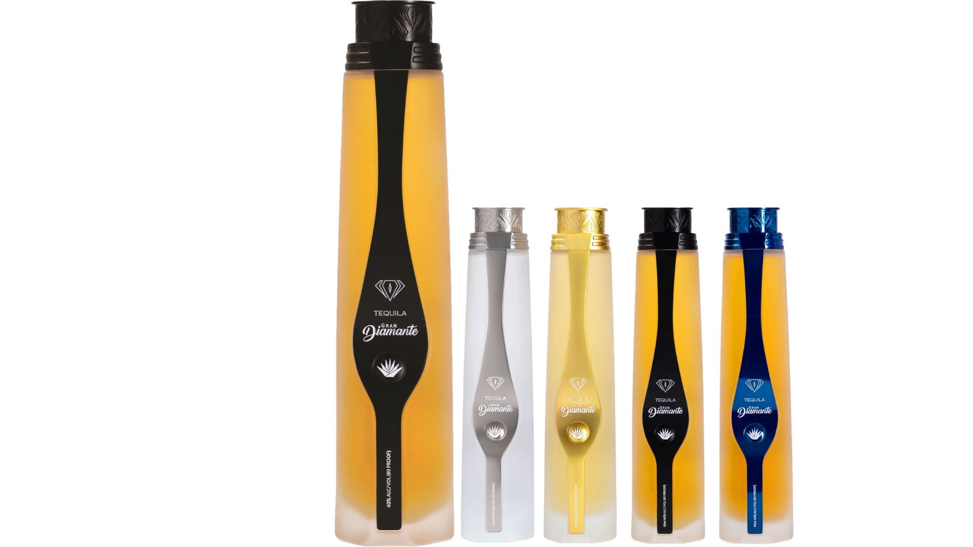 Gran Diamante Tequila Anejo 750ML + Gran Diamante Tequila Sampler Pack