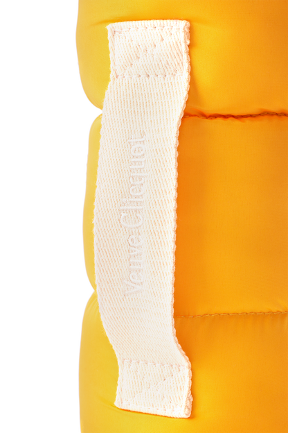 VEUVE CLICQUOT CHAMPAGNE BRUT YELLOW LABEL W/ PUFFY BOTTLE HOLDER FRANCE 750ML WINE