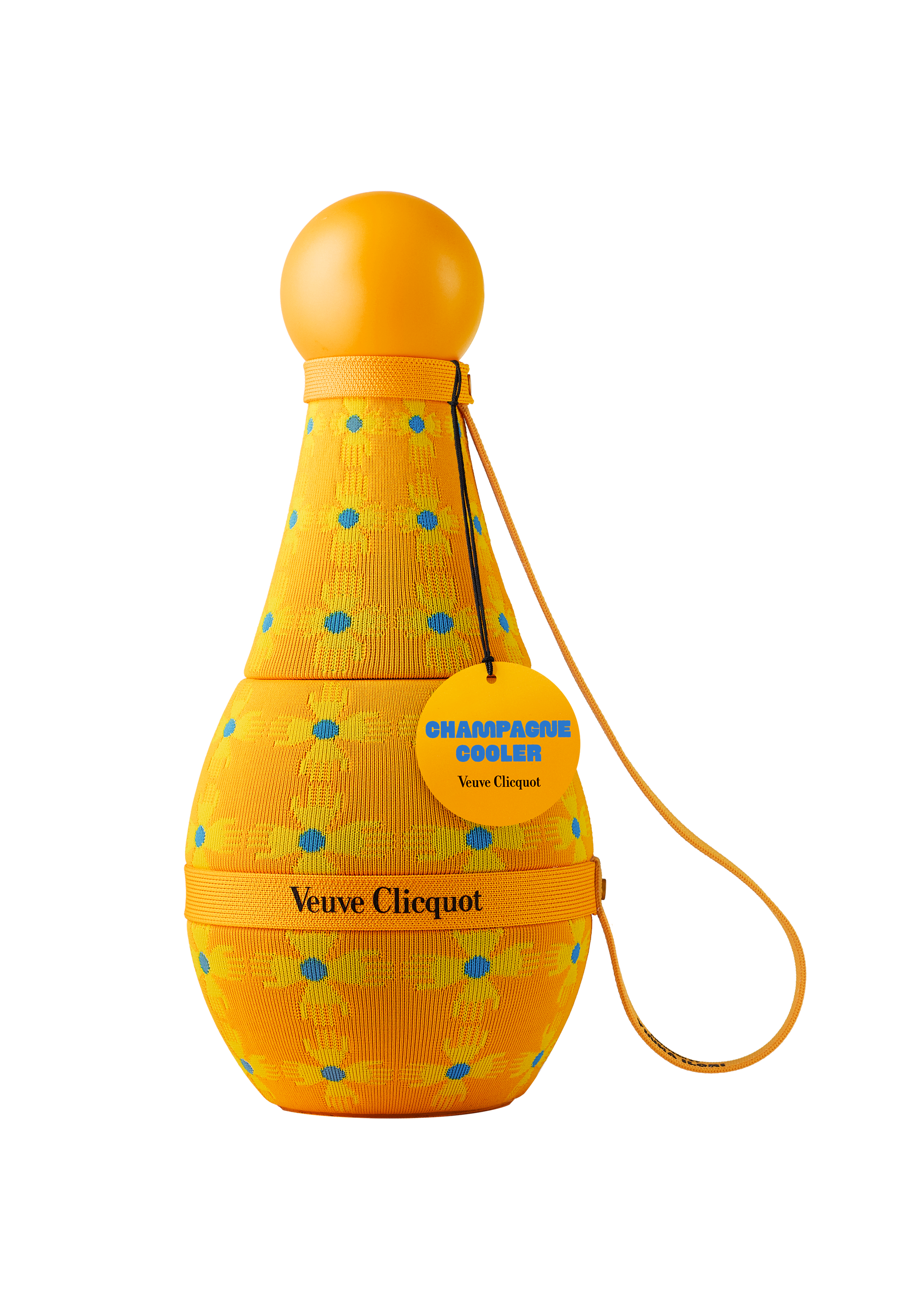 VEUVE CLICQUOT CHAMPAGNE BRUT WITH SUN TOTEM COOLER GIFT BOX 750ML WINE