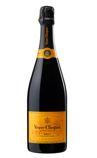 VEUVE CLICQUOT CHAMPAGNE BRUT RESERVE CUVEE 750ML WINE