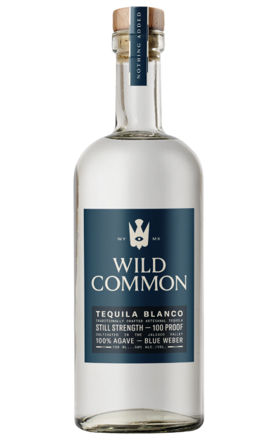 WILD COMMON TEQUILA BLANCO STILL STRENGTH 100PF 750ML LIQ
