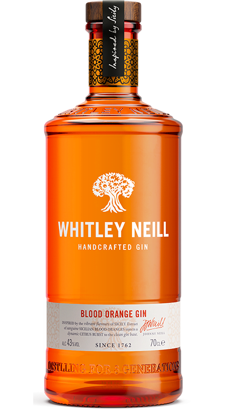 WHITLEY GIN DRY BLOOD ORANGE FLAVOR UNITED KINGDOM 750ML Spirits