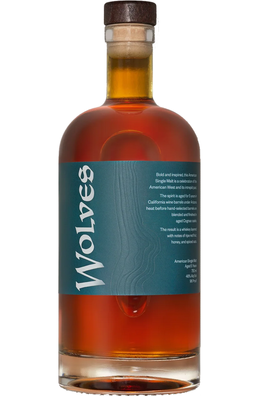 WOLVES WHISKEY SINGLE MALT AMERICAN 5YR 750ML LIQ