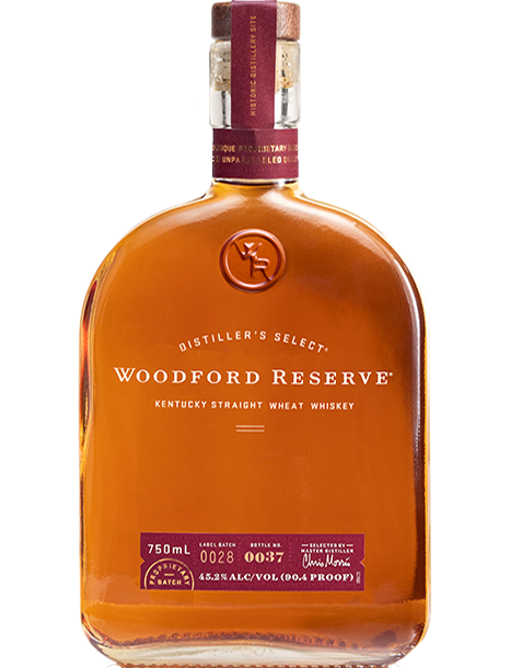 WOODFORD RESERVE WHISKEY STRAIGHT WHEAT KENTUCKY 750ML