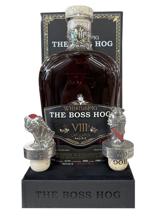 WHISTLEPIG THE BOSS HOG WHISKEY RYE VIII AROUND THE WORLD VERMONT 750ML LIQ