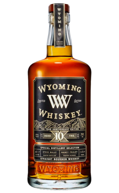 WYOMING BOURBON THE YEAR ANNIVERSARY EDITION 10YR WYOMING 750ML LIQ