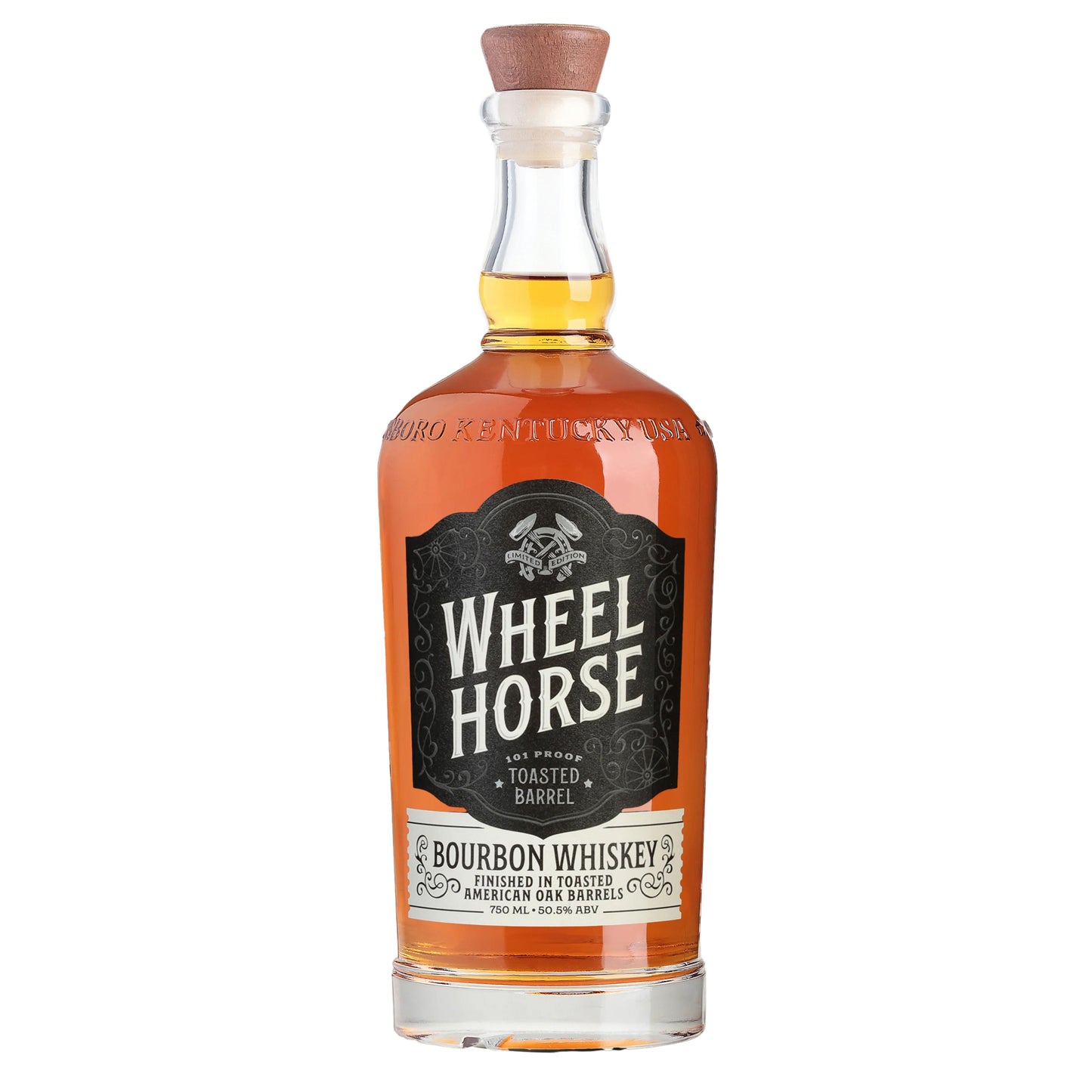 WHEEL HORSE BOURBON WHEATED WINTER WHEAT KENTUCKY 5YR 750ML