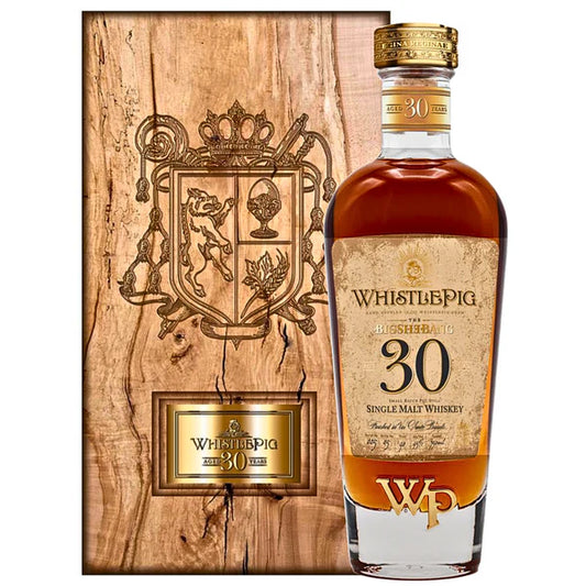 WHISTLEPIG WHISKEY SINGLE MALT SMALL BATCH THE BIGSHEBANG VERMONT 30YR 750ML LIQ