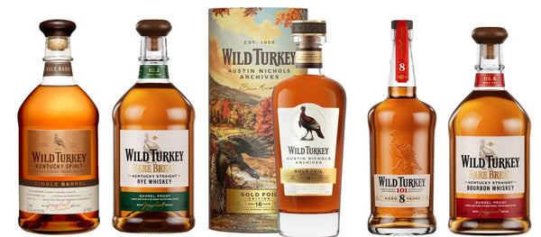 Wild Turkey Bourbon Austin Nichols Archives Gold Foil Edition 16YR