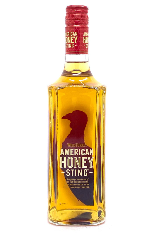 WILD TURKEY LIQUEUR AMERICAN HONEY STING & GHOST PEPPER KENTUCKY 750ML LIQ