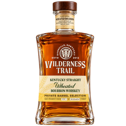 WILDERNESS TRAIL BOURBON WHEATED PRIVATE SINGLE BARREL CASK STRENGTH KENTUCKY 750ML LIQ