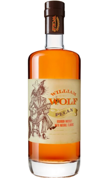 William Wolf Bourbon Whiskey Pecan Netherlands 750ML - Remedy Liquor