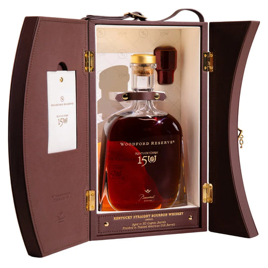 WOODFORD RESERVE BOURBON BACCARAT DERBY 150TH ANNIVERSARY KENTUCKY 700ML LIQ