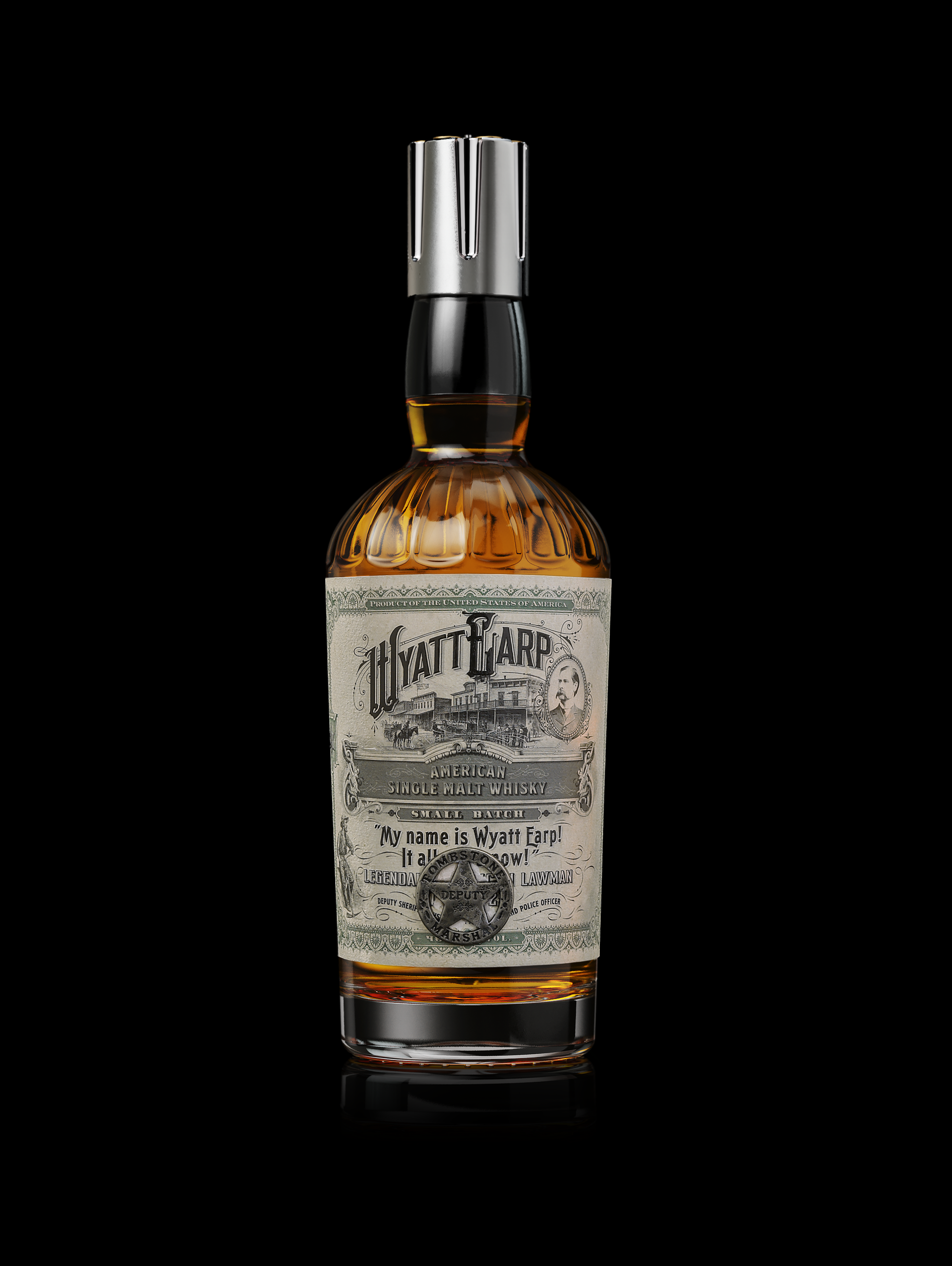 WYATT EARP WHISKEY SINGLE MALT AMERICAN SMALL BATCH 750ML LIQ