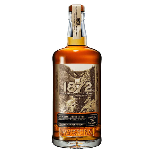 WYOMING BOURBON STRAIGHT LIMITED 1872 YELLOWSTONE NATIONAL PARK EDITION WYOMING 750ML LIQ