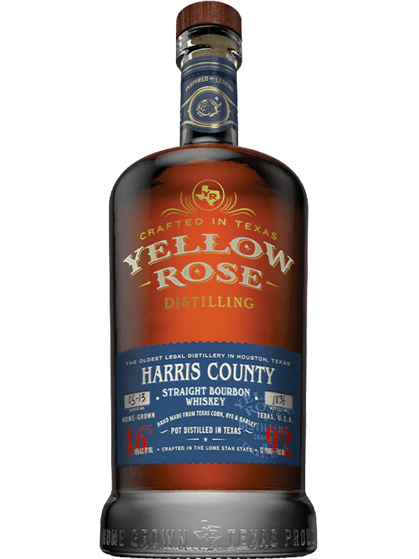 YELLOW ROSE BOURBON HARRIS COUNTY TEXAS 750ML - Remedy Liquor