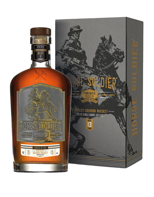 HORSE SOLDIER BOURBON SINGLE BARREL COMMANDERS SELECT IV 20TH ANNIVERSARY OHIO 15YR 750ML