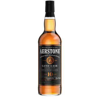 AERSTONE LAND CASK SCOTCH SINGLE MALT RICH AND SMOKY 10YR 750ML Spirits