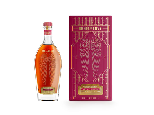 ANGELS ENVY BOURBON CASK STRENGTH FINISHED PORT BARRELS KENTUCKY 750ML Spirits