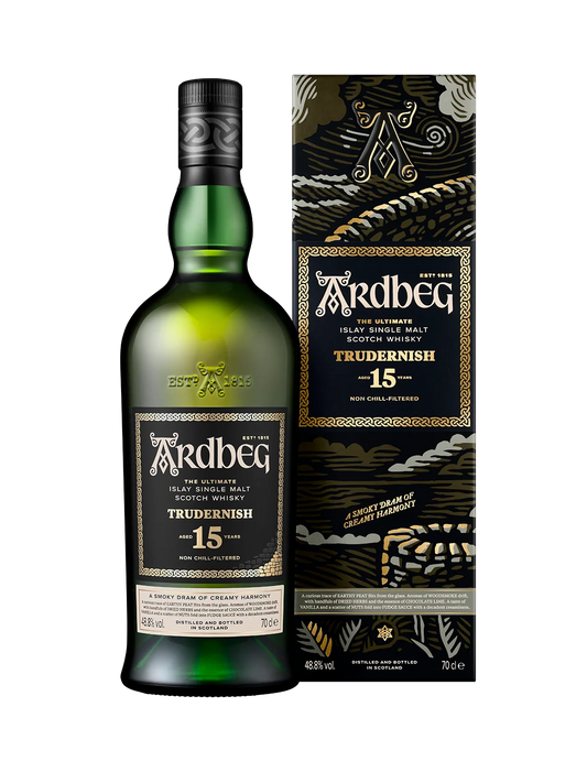 ARDBEG SCOTCH SINGLE MALT TRUDERNISH  ISLAY 15YR 750ML