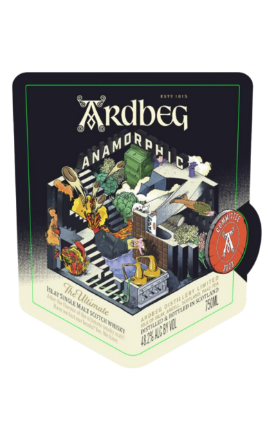 ARDBEG ANAMORPHIC SCOTCH SINGLE MALT LIMITED COMMITTEE RELEASE ISLAY 750ML LIQ