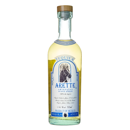 ARETTE ARTESANAL TEQUILA SUAVE ANEJO 750ML Spirits