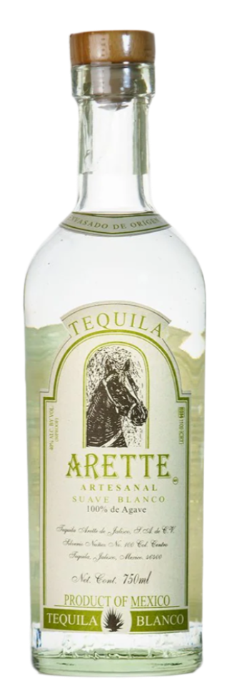 ARETTE TEQUILA ARTESANAL SUAVE BLANCO 750ML Spirits