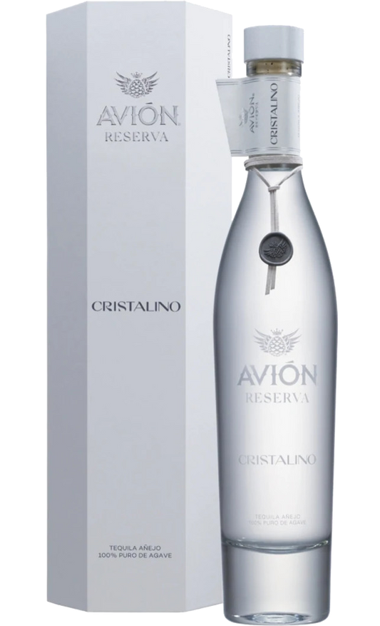 AVION RESERVA TEQUILA ANEJO CRISTALINO 750ML - Remedy Liquor