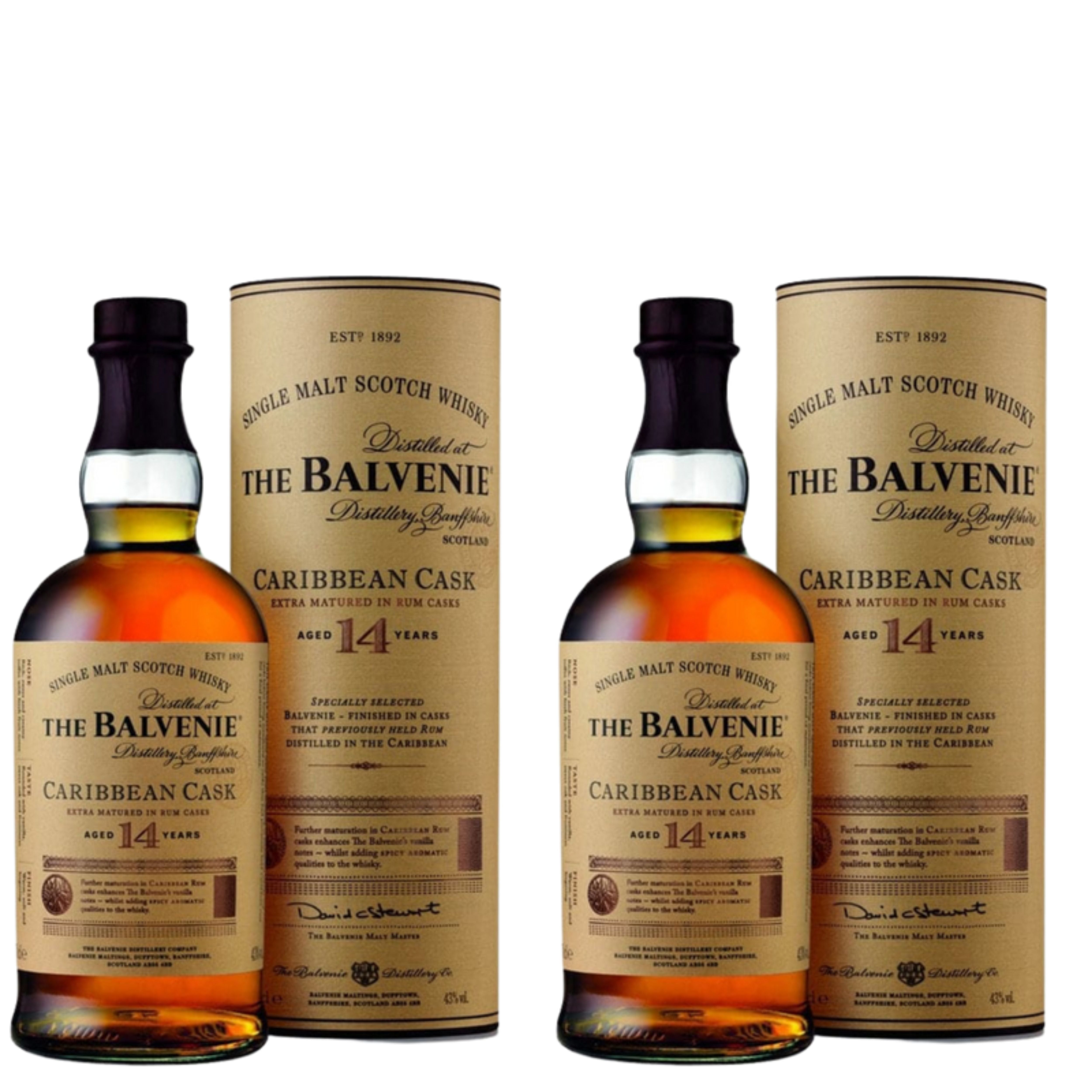 Balvenie Scotch Single Malt 14YR 200ML 2 Bottle Bundle – Remedy Liquor
