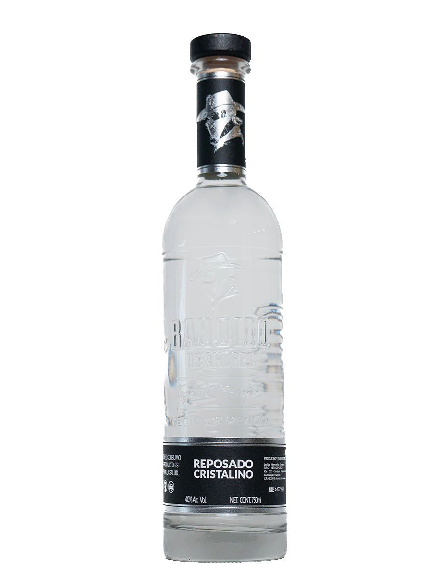 BANDIDO DE AMORES TEQUILA REPOSADO CRISTALINO 750ML LIQ