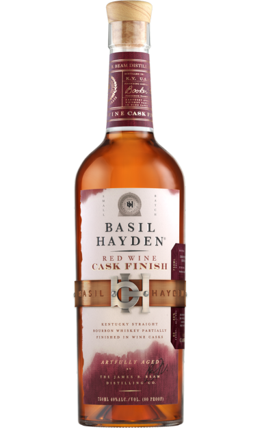 BASIL HAYDEN BOURBON SMALL BATCH RED WINE CASK FINISH KENTUCKY 750ML LIQ