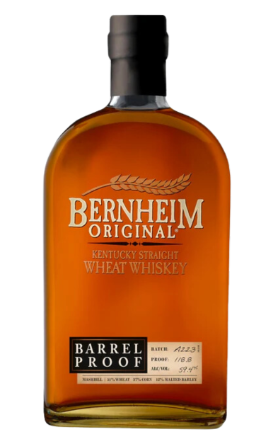 BERNHEIM WHISKEY STRAIGHT WHEAT BARREL PROOF KENTUCKY 750ML LIQ