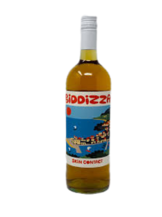 BIDDIZZA SKIN CONTACT ORANGE WINE CATARRATTO TERRE SICILIANE IGT ITALY 2024 WINE