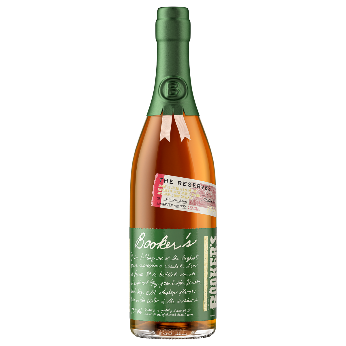 BOOKERS WHISKEY RYE THE RESERVES BATCH 2026 KENTUCKY 750ML LIQ