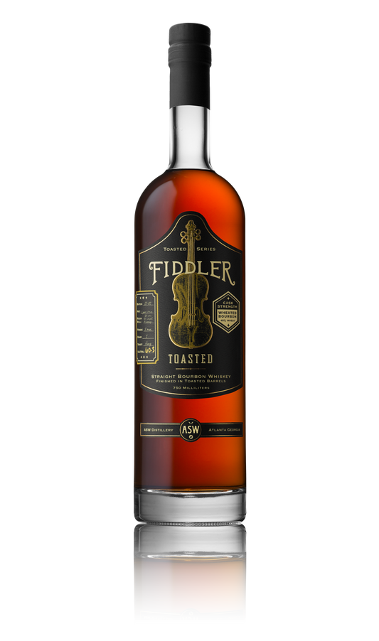 FIDDLER BOURBON DOUBLE OAKED WHEATED TOASTED GEORGIA 6YR 750ML