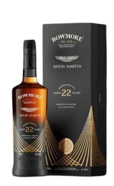 BOWMORE SCOTCH SINGLE MALT ASTON MARTIN EDITION MASTERS SELECTION 22YR 750ML LIQ
