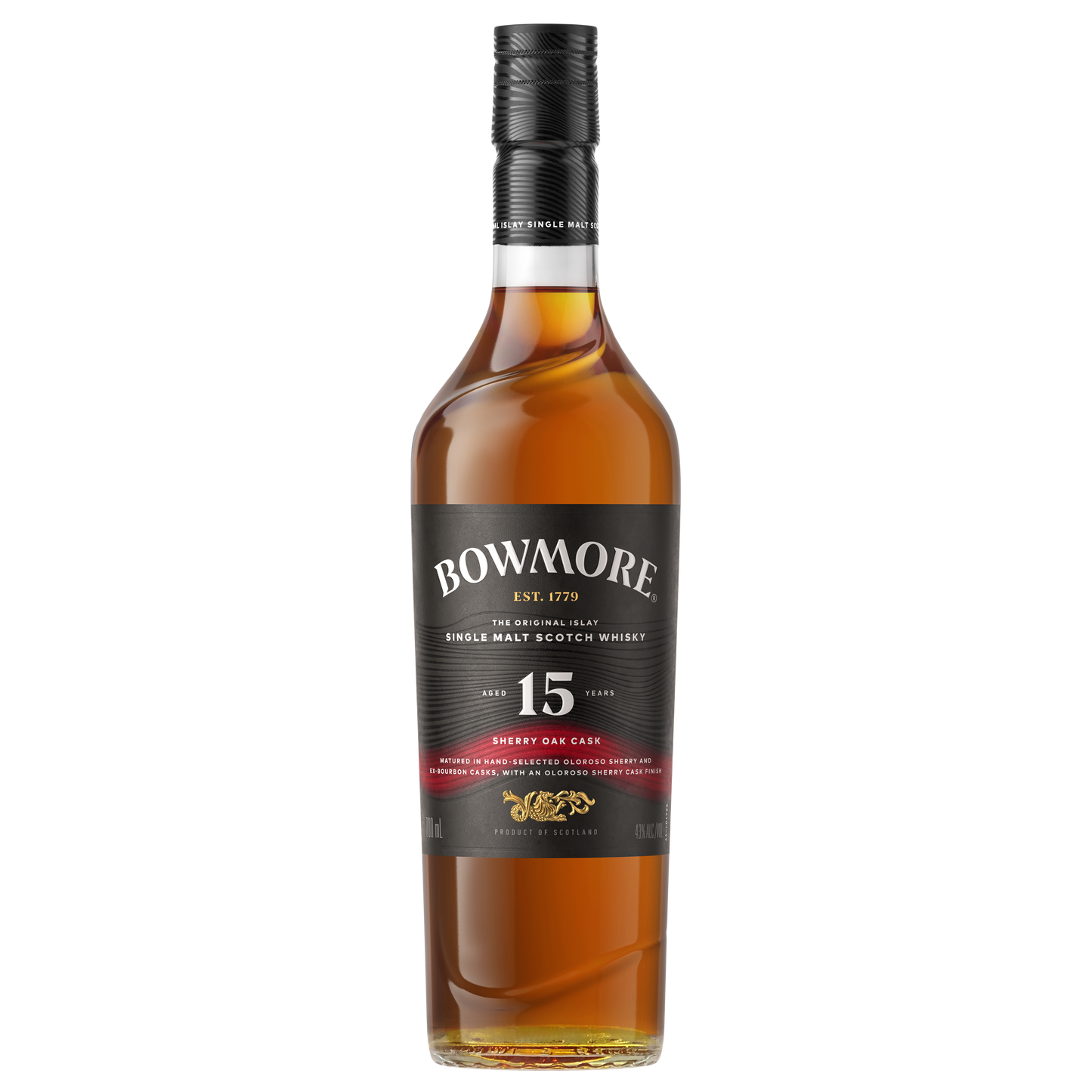 ウイスキー BOWMORE Cask Strength 700ml 56% Bowmore Cask Strength Single Malt Scotch Whisky, Islay, Scotland