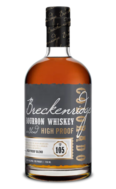 BRECKENRIDGE BOURBON BLENDED HIGH PROOF COLORADO 105PF 750ML Spirits