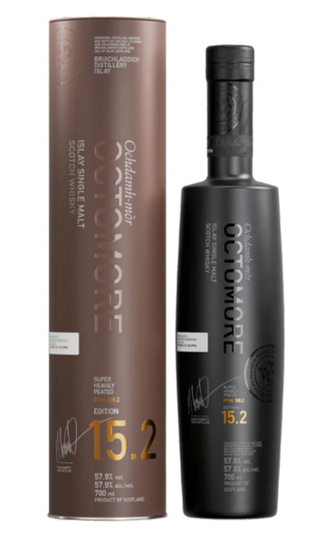 Bruichladdich Octomore 15.2 Edition Single Malt Scotch 750ML