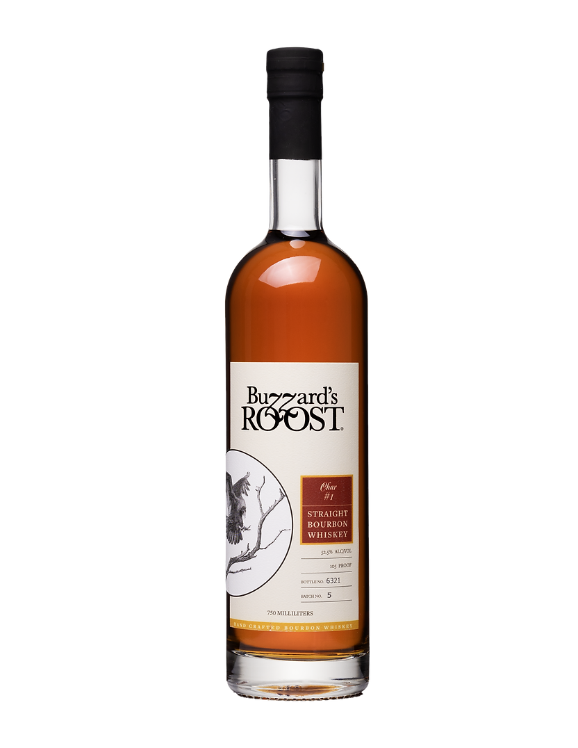 BUZZARDS ROOST BOURBON STRAIGHT CHAR #1 INDIANA 750ML LIQ