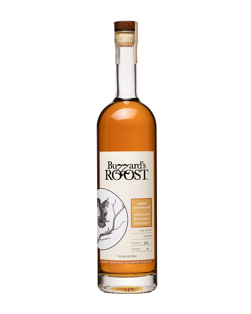 BUZZARDS ROOST BOURBON STRAIGHT TOASTED AMERICAN OAK INDIANA 750ML LIQ