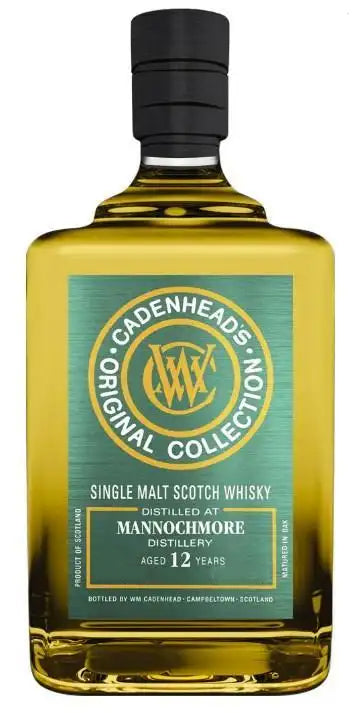CADENHEAD SCOTCH SINGLE MALT MANNOCHMORE DISTILLERY 12YR 750ML