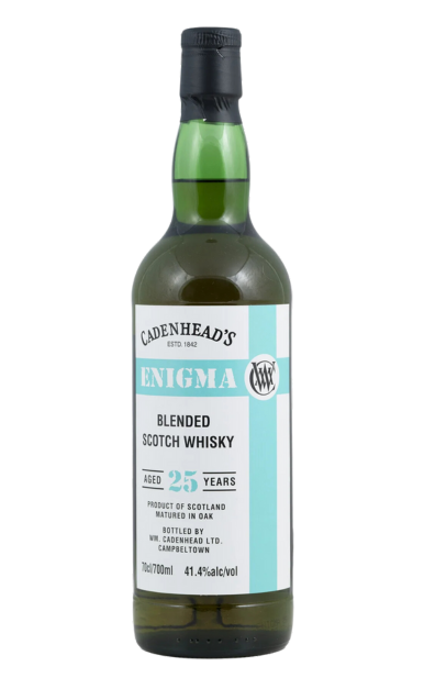 CADENHEADS SCOTCH SINGLE MALT LIMITED ENIGMA 2023 EDITION MATURED IN OAK CAMPBELTOWN 25YR 700ML LIQ
