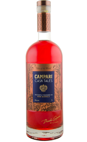 Campari Cask Tales Bitters Finished in Rum Barrels 1L - Remedy Liquor