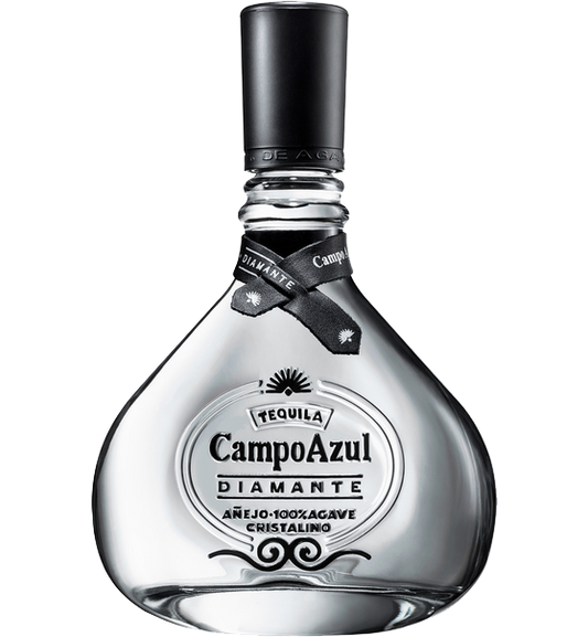 CAMPO AZUL TEQUILA DIAMANTE CRISTALINO ANEJO 750ML - Remedy Liquor