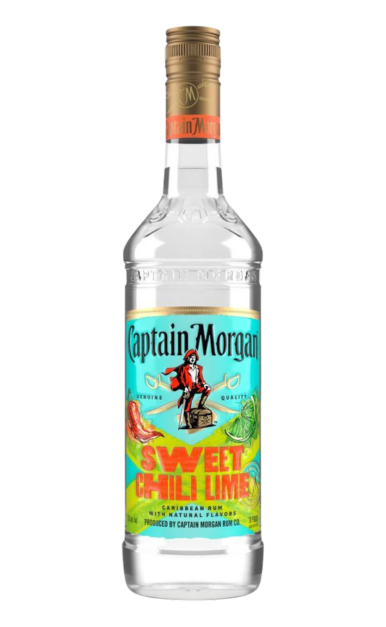 CAPTAIN MORGAN RUM SWEET CHILI LIME FLAVOR CARIBBEAN 750ML LIQ